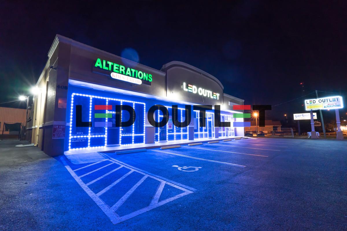 Storefront LED light modules