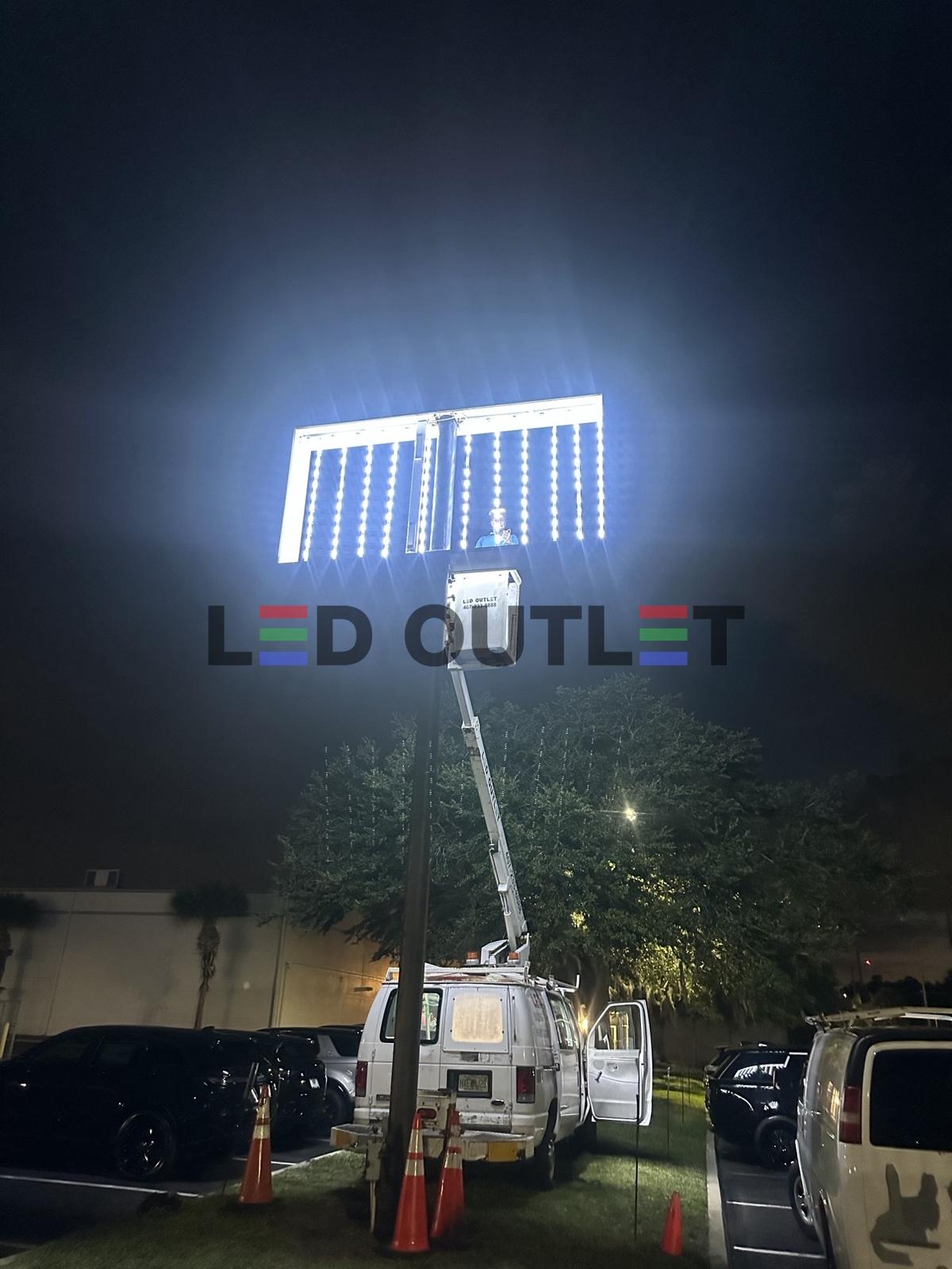 Commercial LED lighting installation Orlando